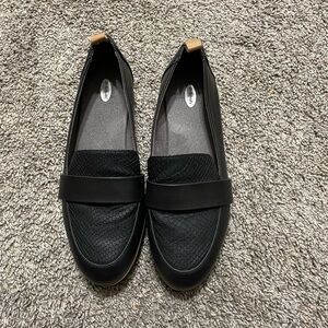 Dr. Scholl's shoes Slip on‎ Women's Webster Loafers Black Size 7W wide width